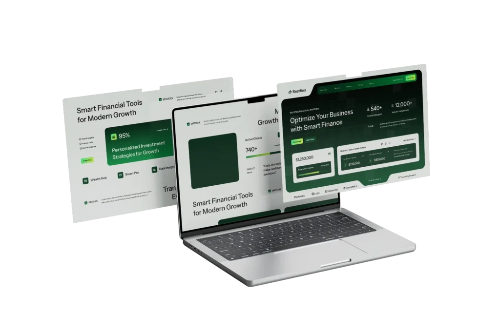 Mockup de site
